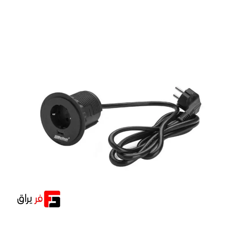پریز توکار گرد ملونی مدل 10034