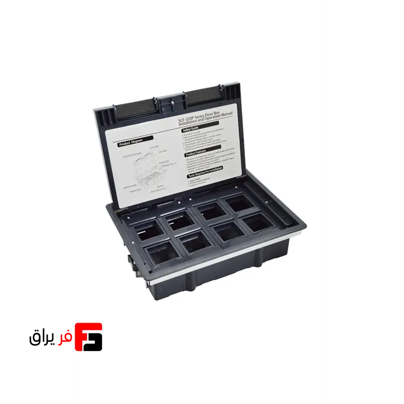 پریز کف 12 ماژول ملونی کد 10160-12