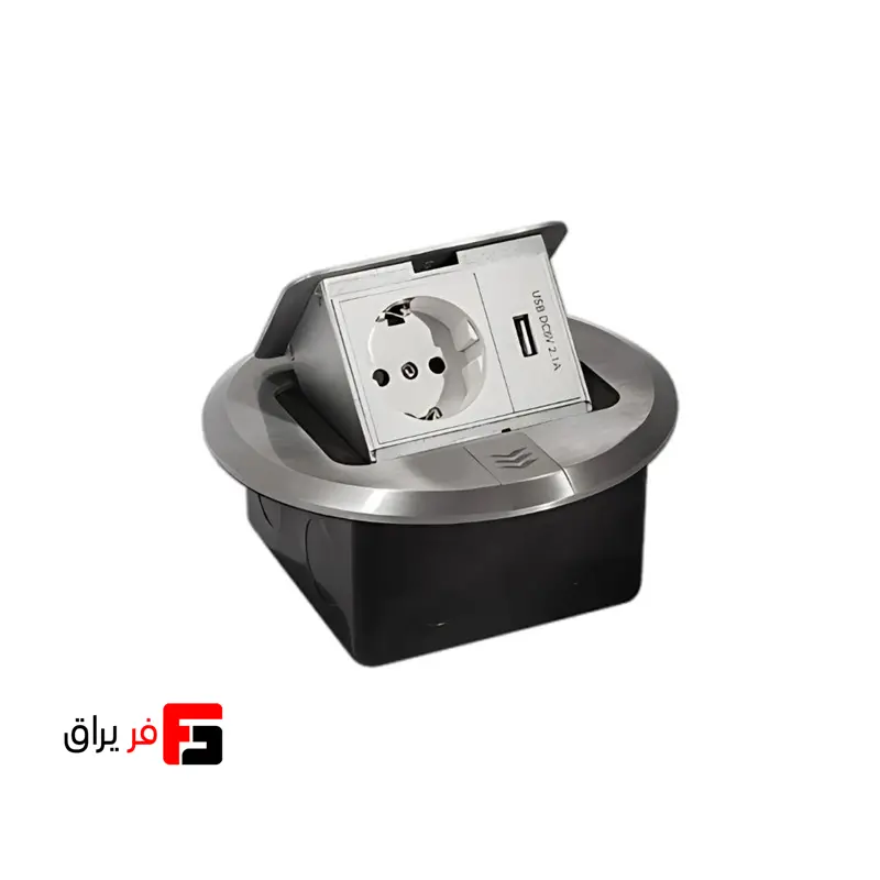 پریز کف Floor Socket ملونی کد 10120